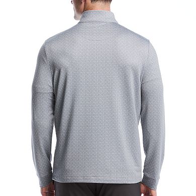 Men's Grand Slam Heathered Quarter-Zip Golf Pullover
