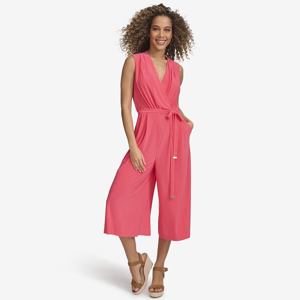 HARPER – CLASSIC FLOW WIDE-LEG JUMPSUIT main image 1