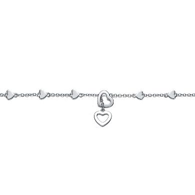 Kids' Heart Dangle Bracelet