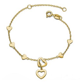 Kids' Heart Dangle Bracelet
