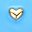 Gold Tone Blue