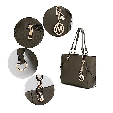 Mkf Collection Yale Tote Bag With Wallet By Mia K