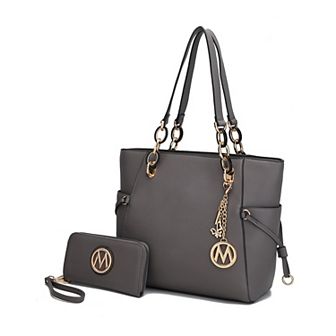 Mkf Collection Yale Tote Bag With Wallet By Mia K