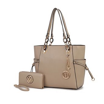 Mkf Collection Yale Tote Bag With Wallet By Mia K