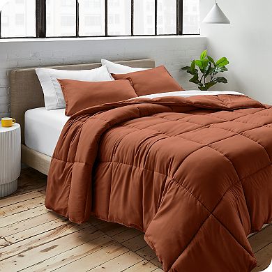 Solid Down Alternative Comforter Set