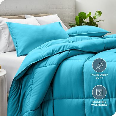 Solid Down Alternative Comforter Set