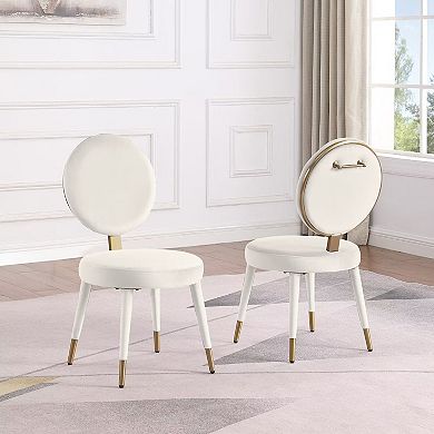 Morden Fort Dining Chair Set Of 2 Modern Luxury Upholstered Side Chair