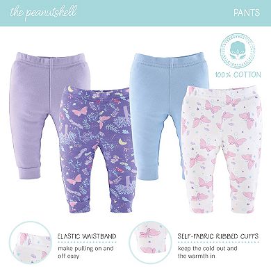 The Peanutshell Layette Gift Set for Girls, Purple Pink Butterfly, 30 Essential Pieces