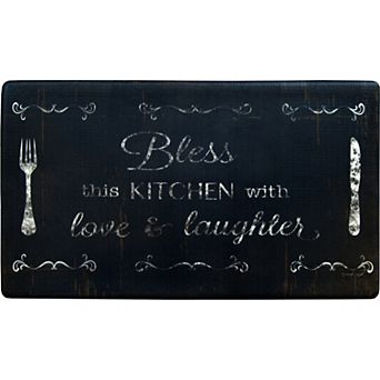 20"x36" Anti-Fatigue Embossed Floor Mat (Bless this Kitchen)