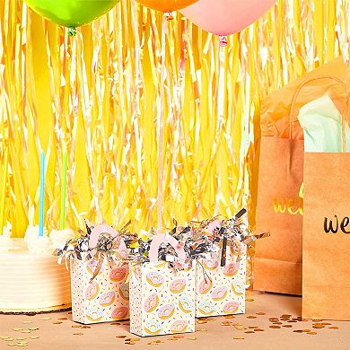 Donut Gift Bag Balloon Weights, Birthday Party Decorations (6 Oz, 6 Pack)