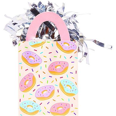 Donut Gift Bag Balloon Weights, Birthday Party Decorations (6 Oz, 6 Pack)