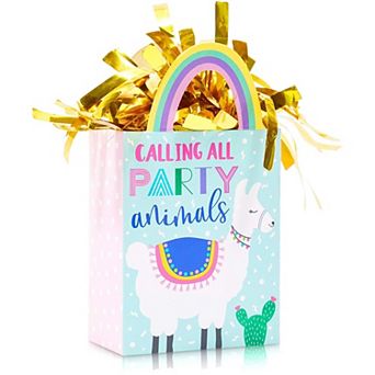 Llama Gift Bag Balloon Weights, Birthday Party Decorations (6 Oz, 6 Pack)