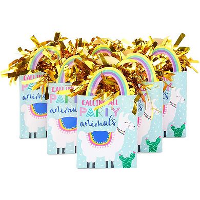 Llama Gift Bag Balloon Weights, Birthday Party Decorations (6 Oz, 6 Pack)