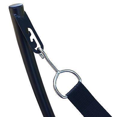 Algoma Padded Olefin Fabric Steel Arc Hammock