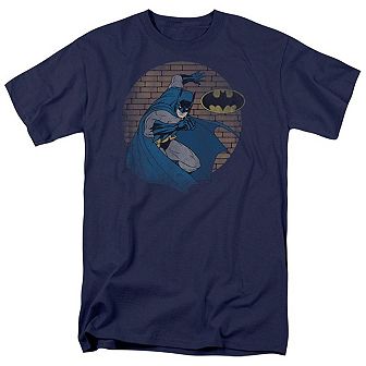 Batman In The Spotlight Short Sleeve Adult T-shirt