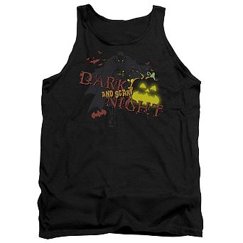 Batman Dark And Scary Night Adult Tank Top