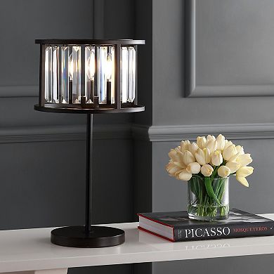 Bevin Metal/crystal Led Table Lamp