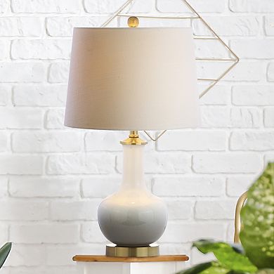 Gradient Ceramicbrass Led Table Lamp