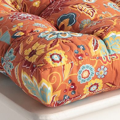 Greenland Home Astoria Style All Season Full Comfortable Premium Quality Chair Pad, Spice