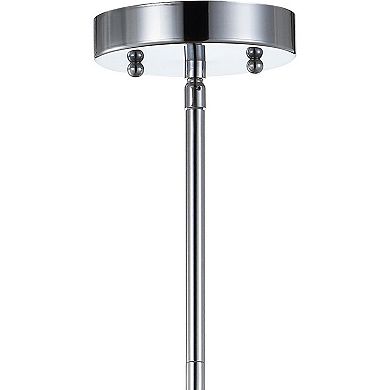 Avah Metal/crystal Adjustable Led Drop Chandelier