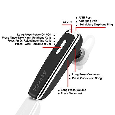 Y8 Single Ear Bluetooth Headset