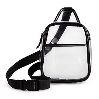 FLX Clear Trapezoid Sling Bag