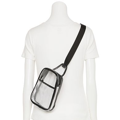 FLX Clear Trapezoid Sling Bag