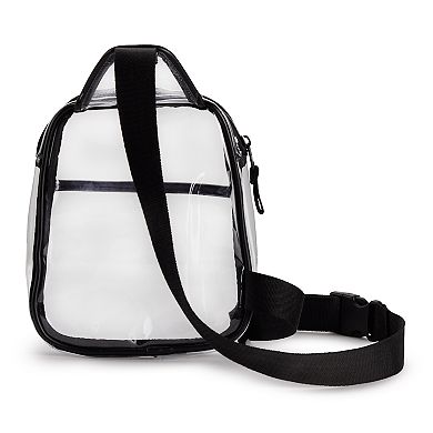 FLX Clear Trapezoid Sling Bag