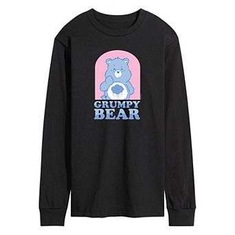 Men's Care Bears Pastel Grumpy Bear Long Sleeve