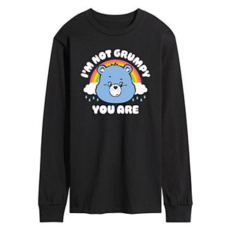 Men's Care Bears I'm Not Grumpy Long Sleeve
