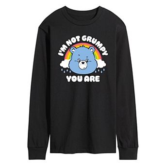 Men's Care Bears I'm Not Grumpy Long Sleeve