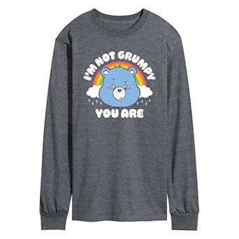 Men's Care Bears I'm Not Grumpy Long Sleeve