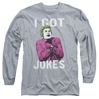Batman Classic Tv Got Jokes Long Sleeve Adult T-shirt