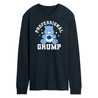 Men's Care Bears Professional Grump Long Sleeve
