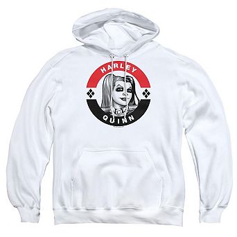 Batman Harley President Circle Adult Pull Over Hoodie