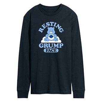 Men's Care Bears Resting Grump Face Long Sleeve