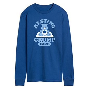 Men's Care Bears Resting Grump Face Long Sleeve
