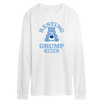 Men's Care Bears Resting Grump Face Long Sleeve