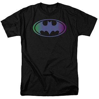 Batman Gradient Bat Logo Short Sleeve Adult T-shirt