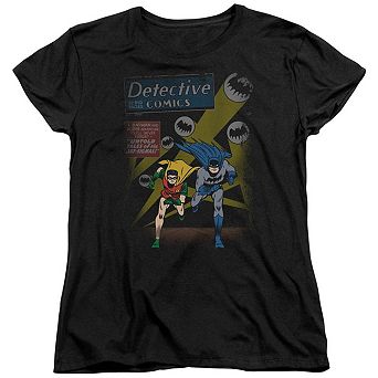 Batman Dynamic Duo Short Sleeve Womens T-shirt