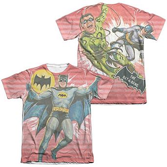 Batman Classic Tv Wrong Question Sleeve T-shirt