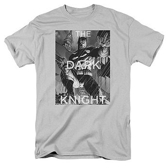 Batman Fighting The Storm Short Sleeve Adult T-shirt