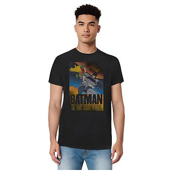 Batman Dk Returns Adult Heather T-shirt