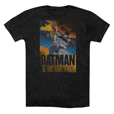 Batman Dk Returns Adult Heather T-shirt
