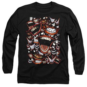 Batman Famous Wretch Long Sleeve Adult T-shirt
