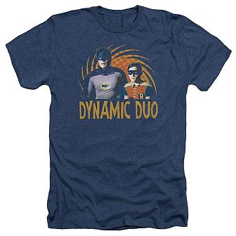 Batman Classic Tv Dynamic Adult Heather T-shirt