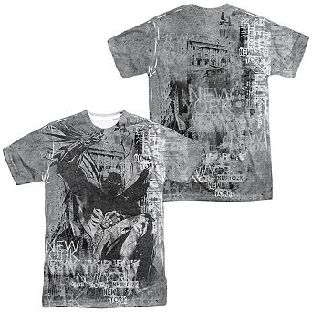 Batman Knight Life Short Sleeve Adult 100% Poly Crew T-shirt