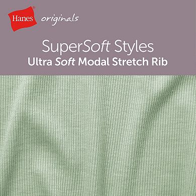 Hanes Originals Ultimate 6-Pack Girls' SuperSoft Bikini Underwear