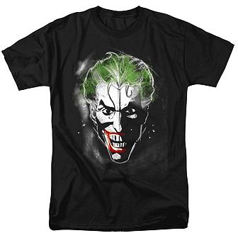 Batman Face Of Madness Short Sleeve Adult T-shirt