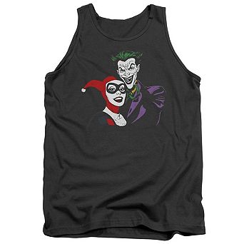 Batman Joker & Harley Adult Tank Top
